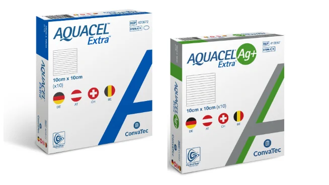 Deutsche Verpackungen meistverkaufte Convatec Wundversorgungs-Produkte 