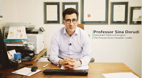 A video about discussing the importance of rehabilitation after stoma surgery by Sina Dorudi.